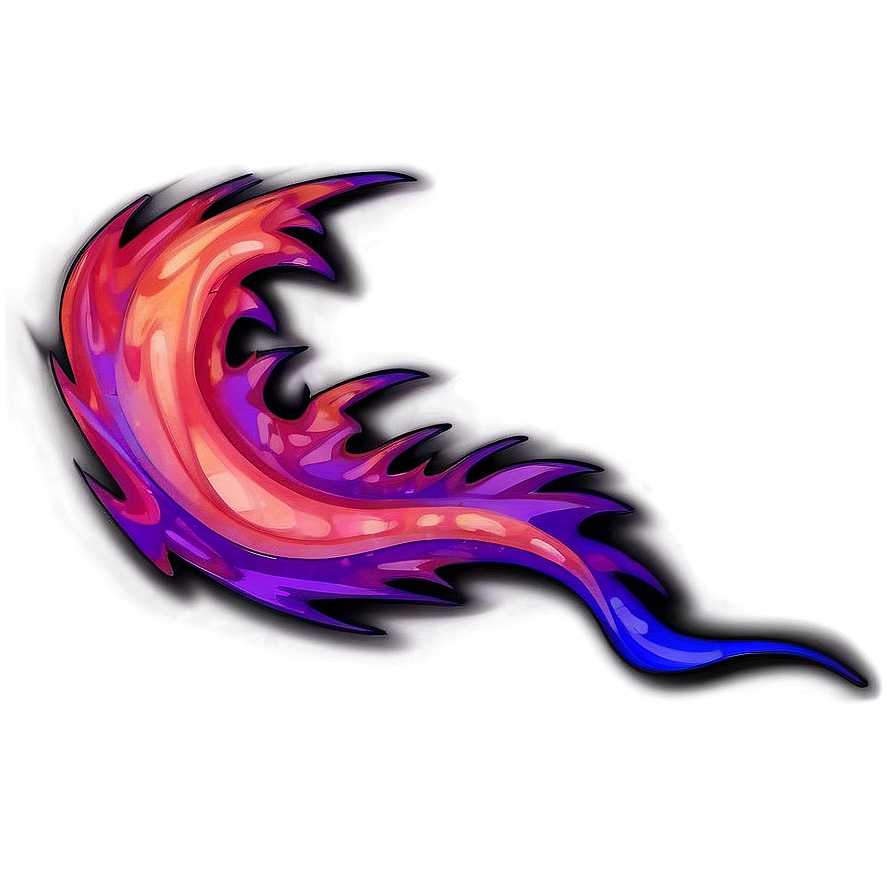 Vivid Red Flames Illustration Png Kmo PNG Image