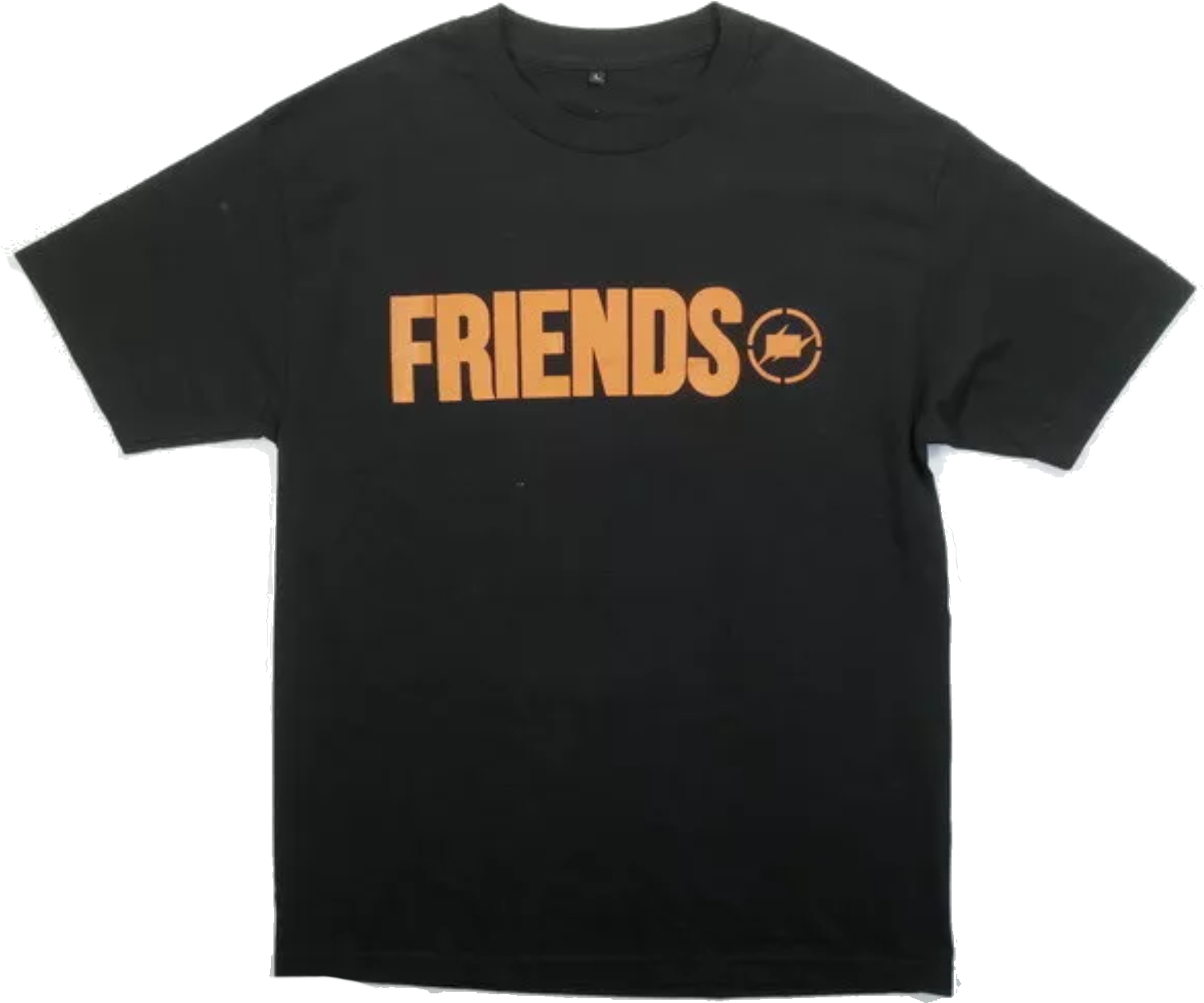 Vlone Friends T Shirt Black PNG Image