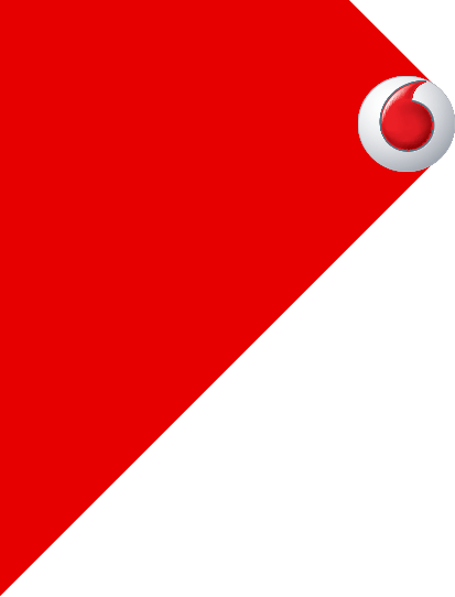 Vodafone Logoon Red Background PNG Image