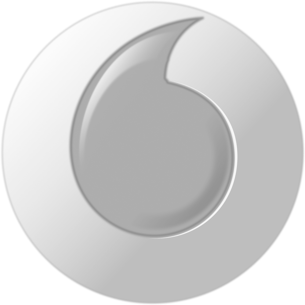 Vodafone Speech Bubble Icon PNG Image