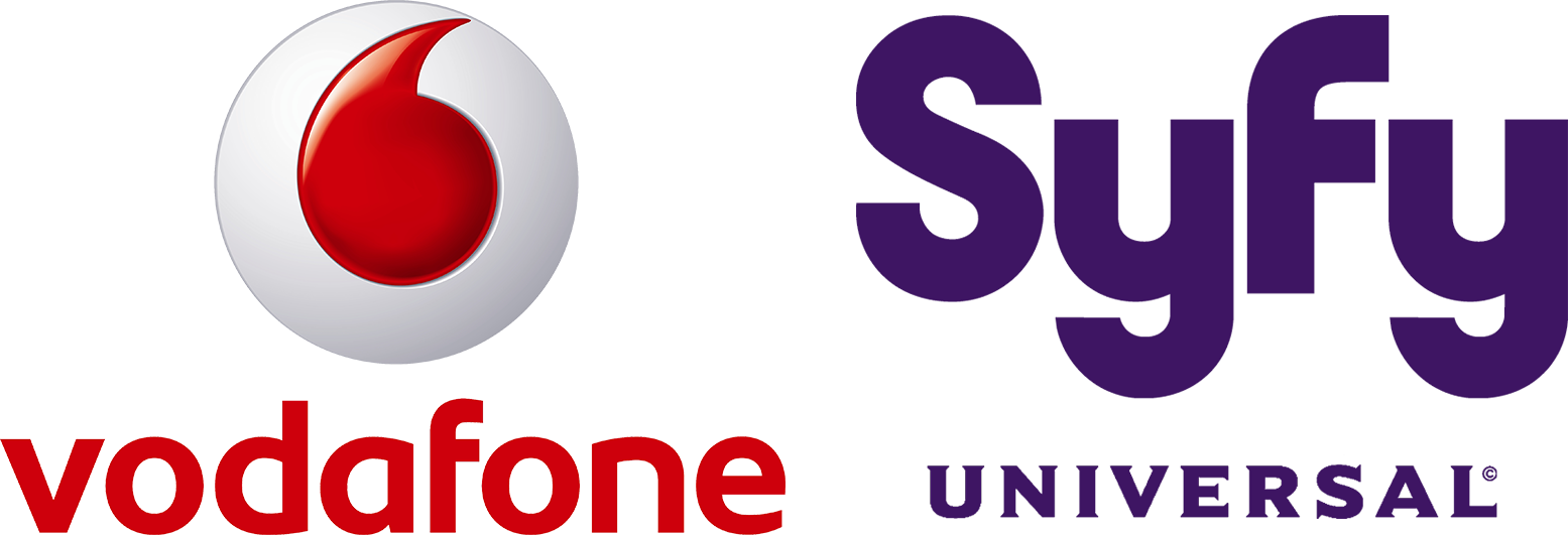 Vodafone Syfy Universal Logos PNG Image