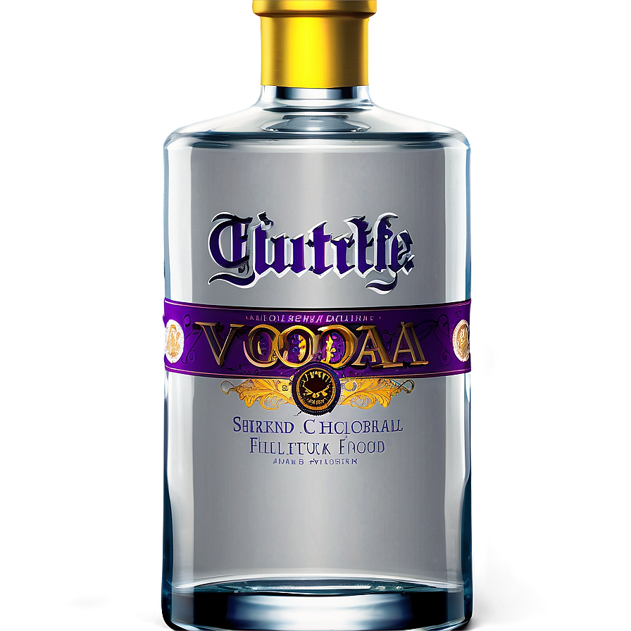 Vodka Bottle Png Bkr30 PNG Image