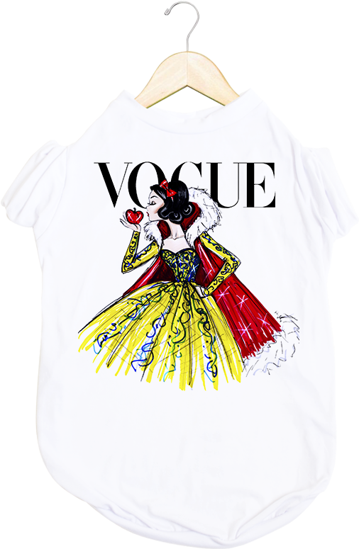 Vogue Snow White Baby Onesie PNG Image