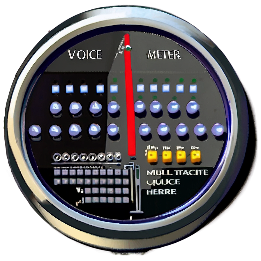 Voice Modulation Meter Png 9 PNG Image