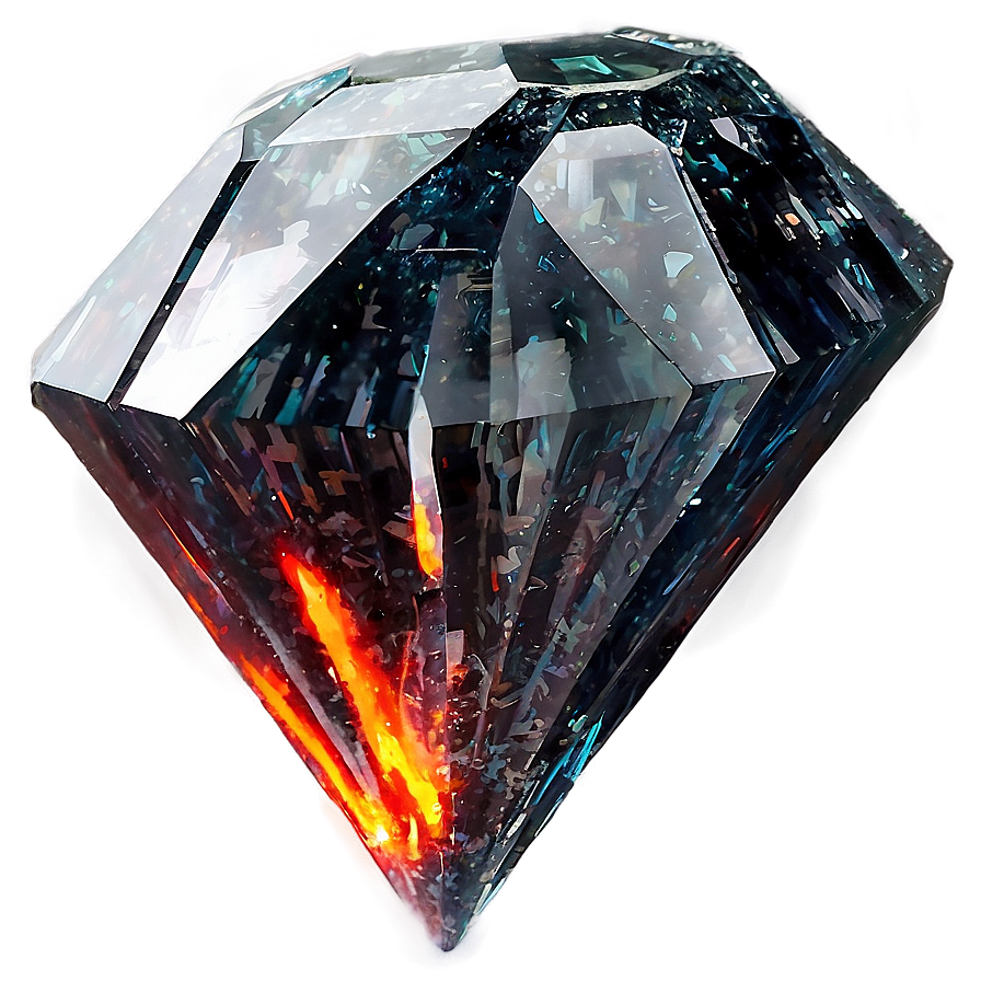 Volcanic Diamonds Fire Png Jqg PNG Image