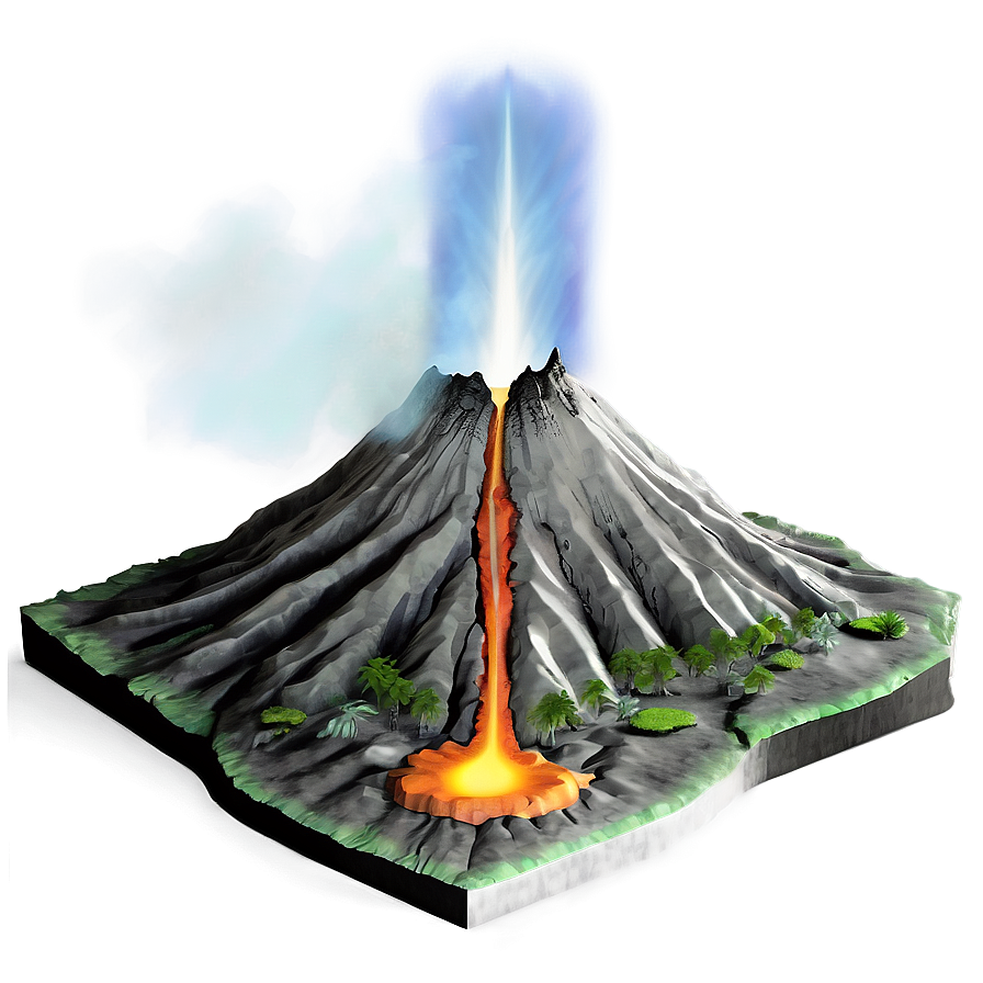 Volcano Geological Formation Png 05232024 PNG Image