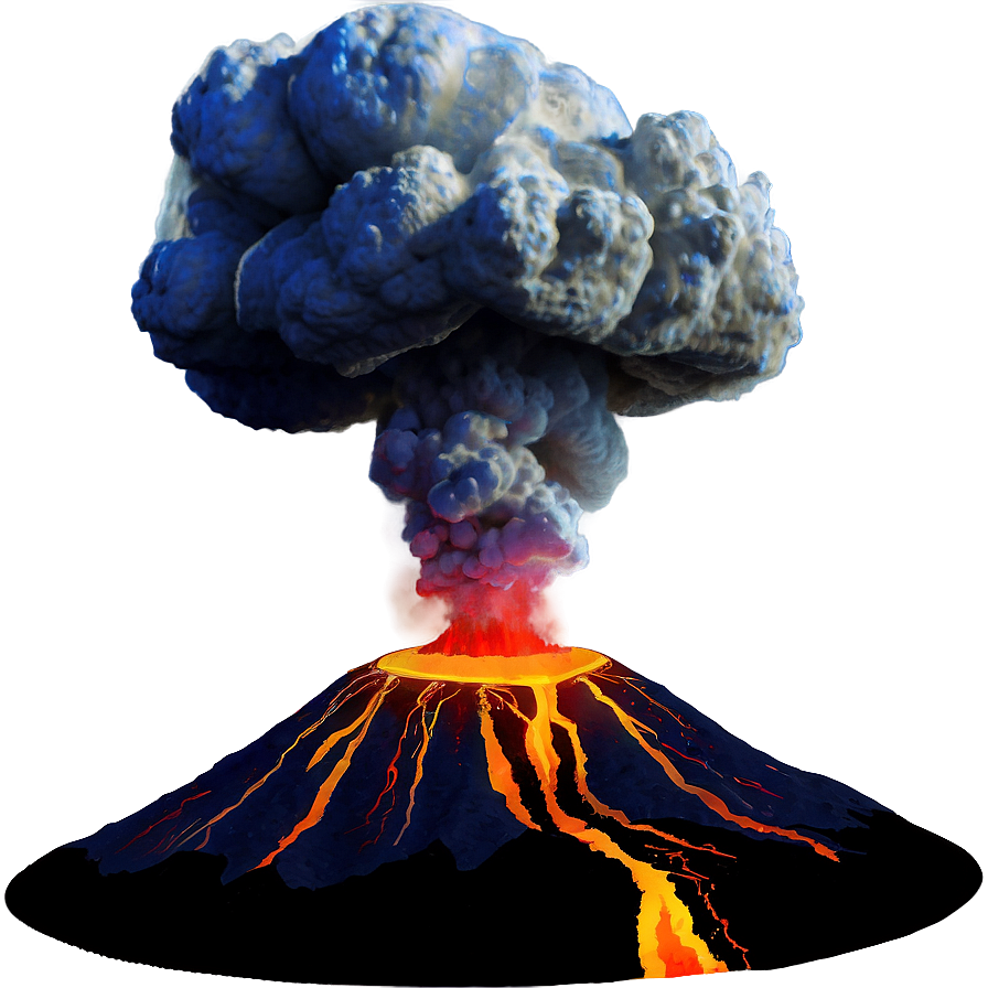 Volcano Geological Formation Png Gsr65 PNG Image