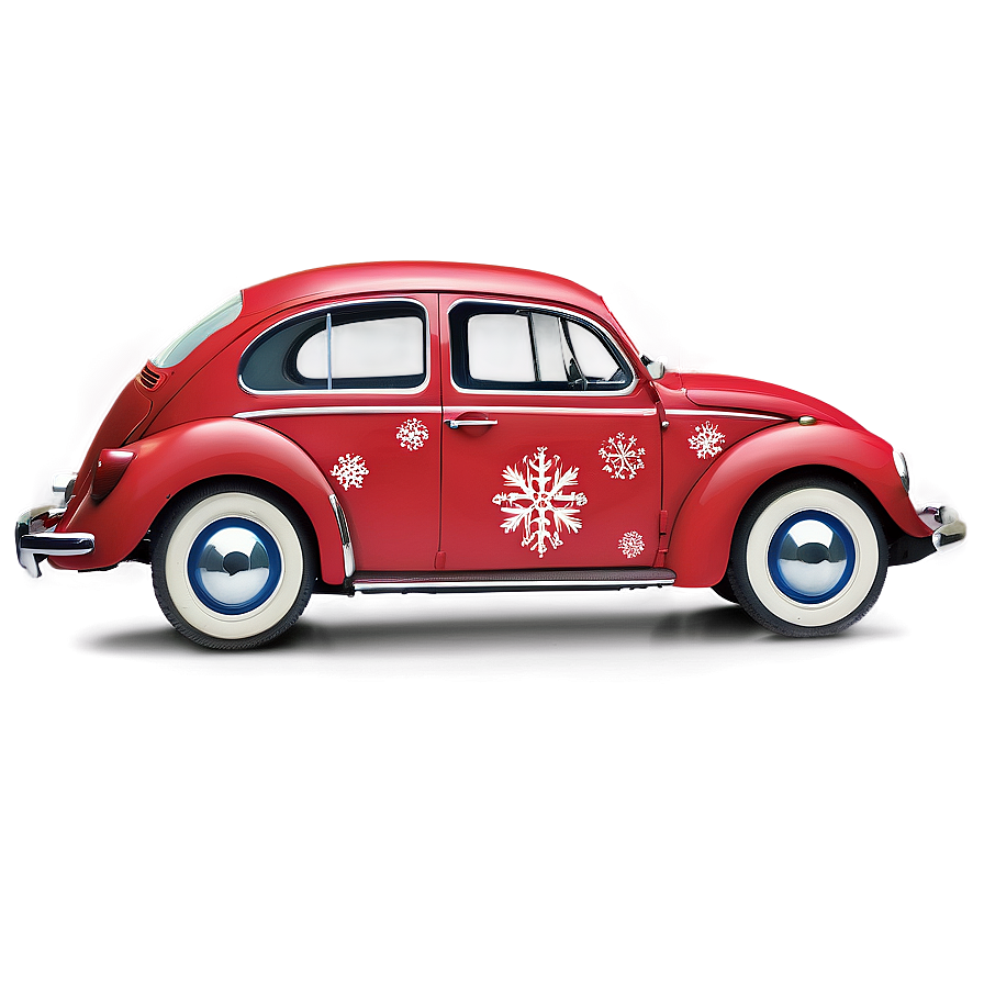 Volkswagen Beetle Festive Decoration Png Edx PNG Image