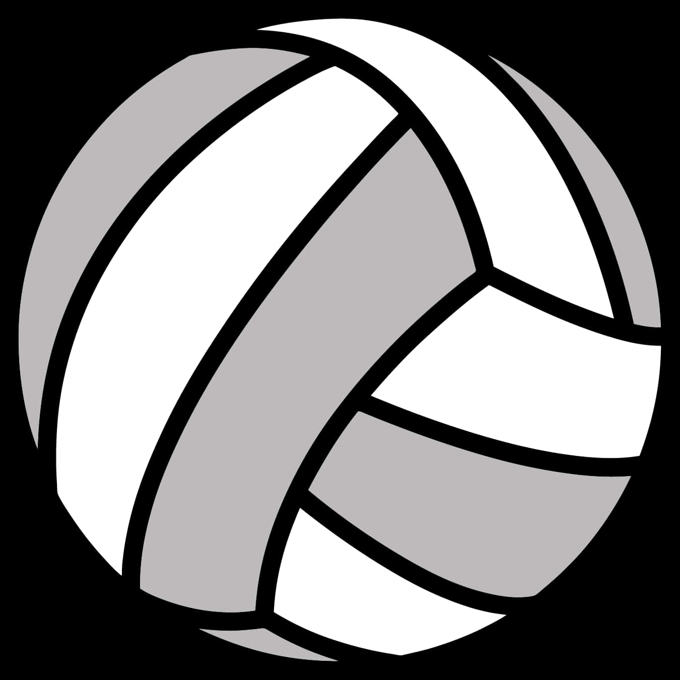 Volleyball Icon Graphic PNG Image