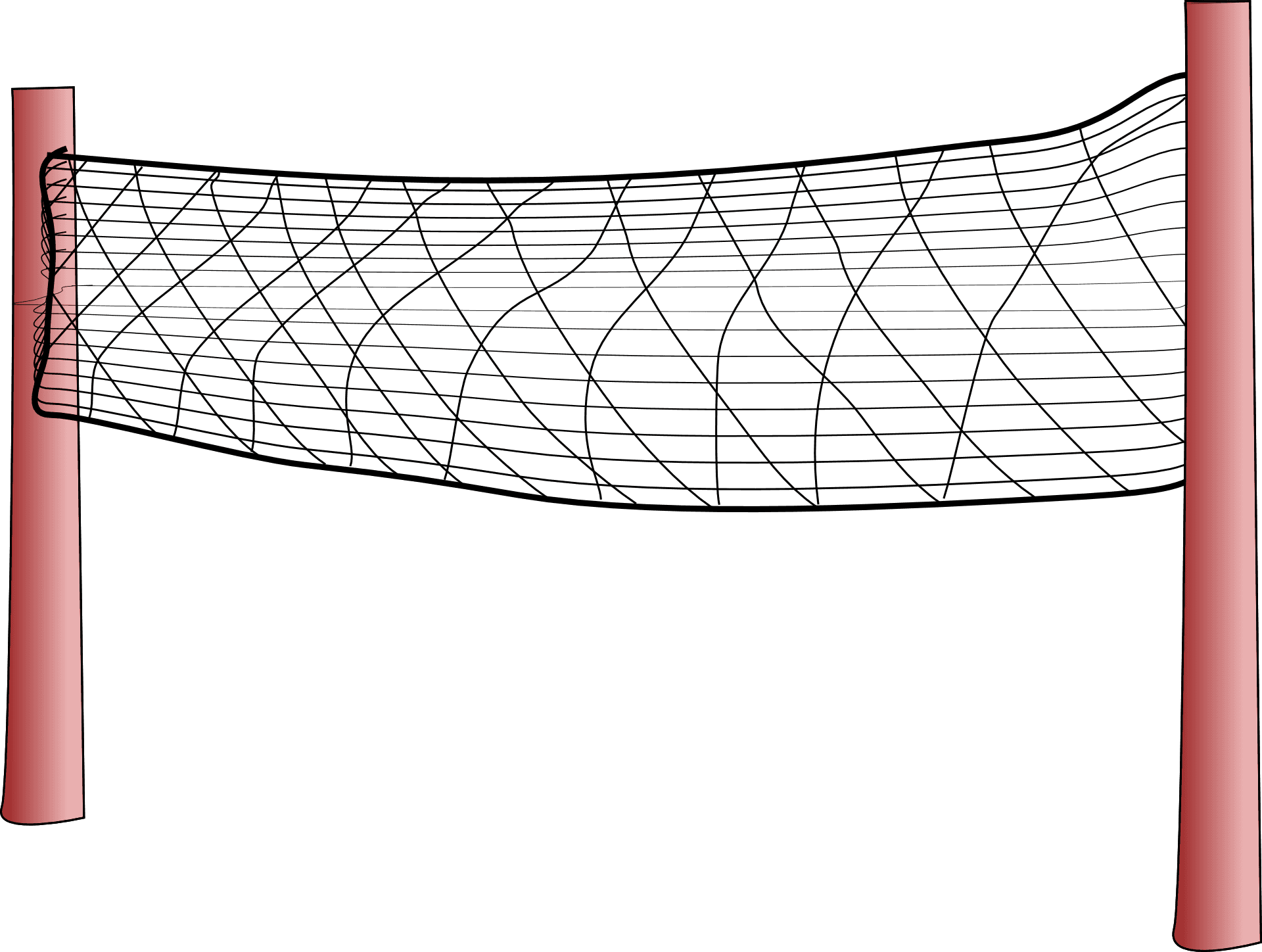 Volleyball Net Illustration PNG Image