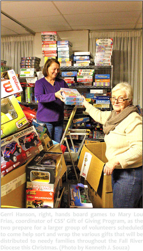 Volunteers Organizing Donated Toys PNG Image