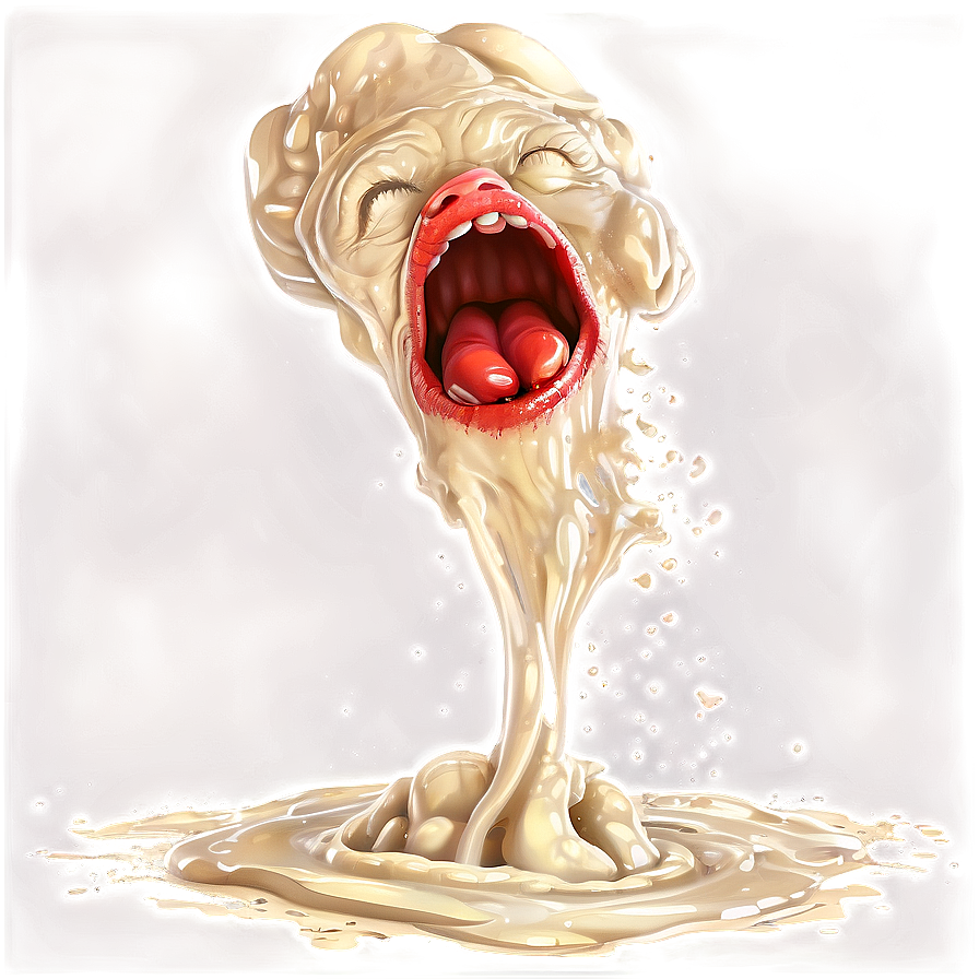 Vomit Splatter Illustration Png Ryl PNG Image