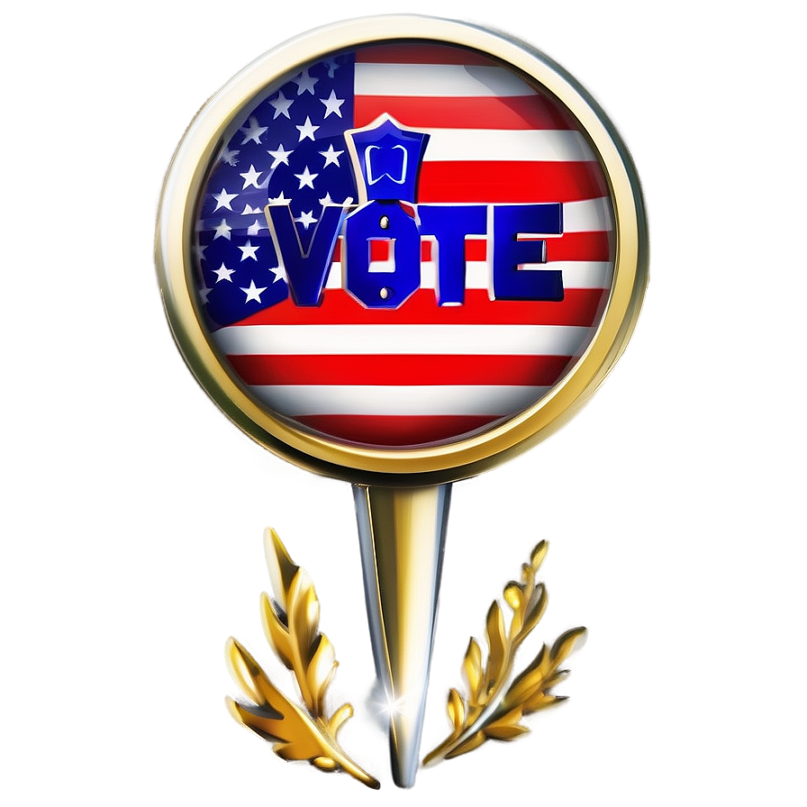 Vote Pin Png 40 PNG Image