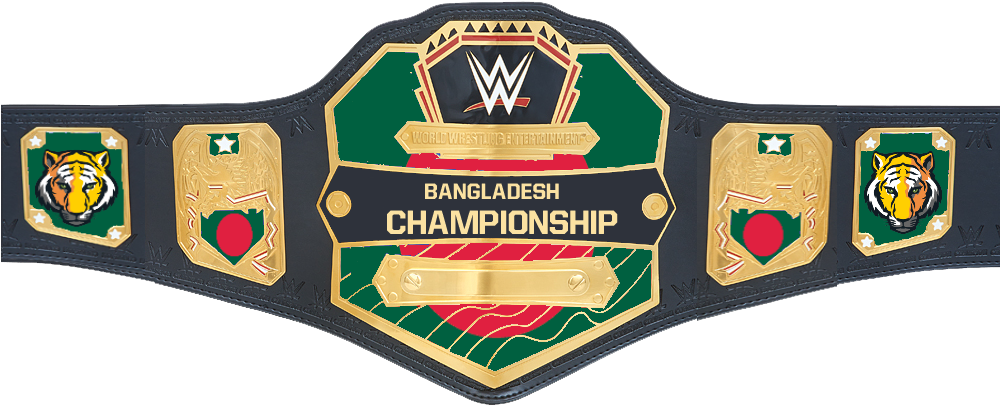 W W E Bangladesh Championship Belt PNG Image