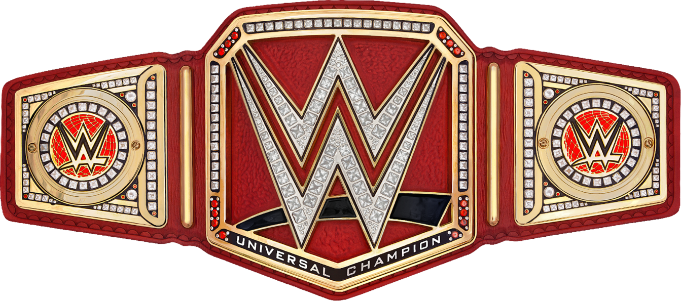 W W E Universal Championship Belt PNG Image