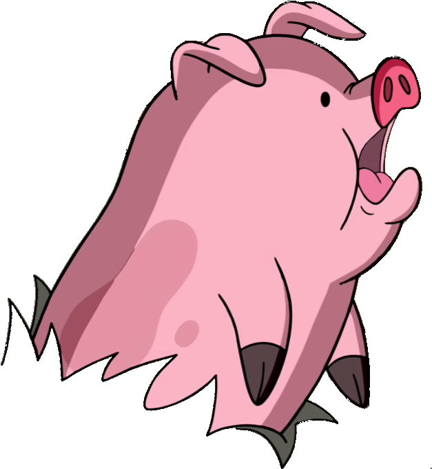 Waddlesthe Pig Gravity Falls PNG Image