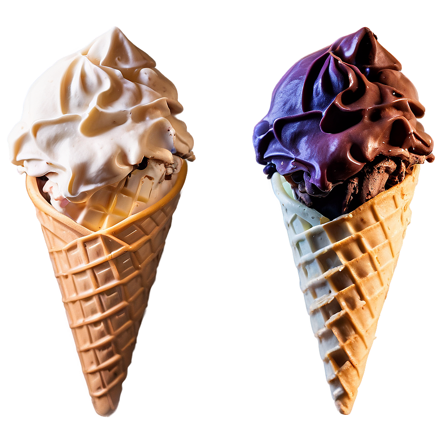 Waffle Cone Ice Cream Png Dfg12 PNG Image