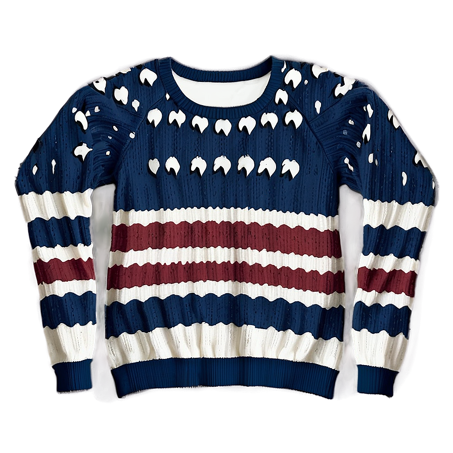 Waffle Knit Crewneck Sweatshirt Png 06272024 PNG Image