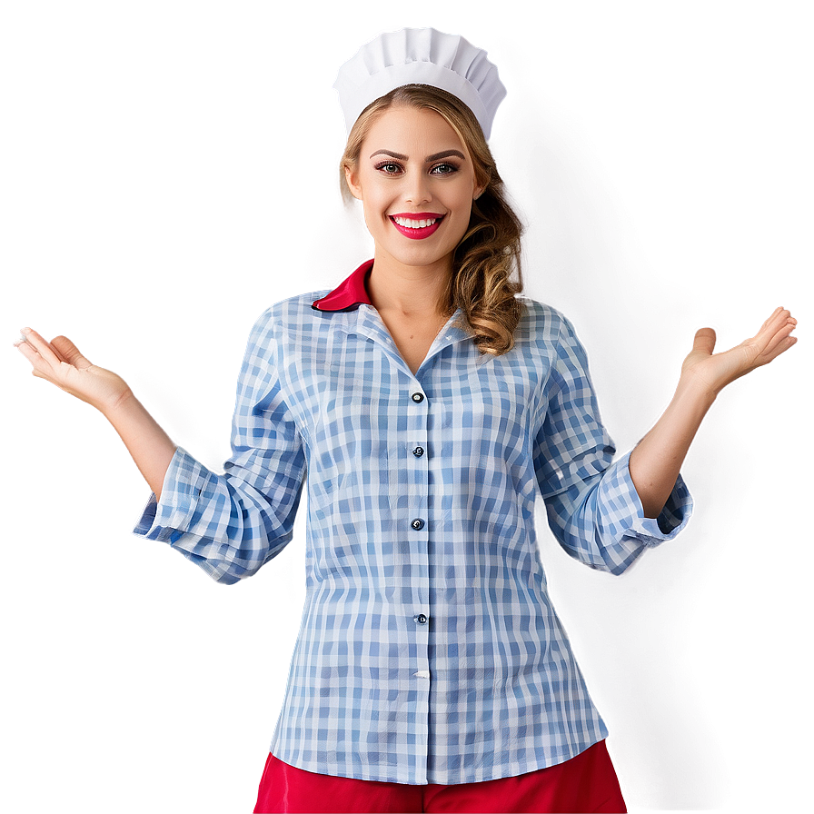 Waitress A PNG Image