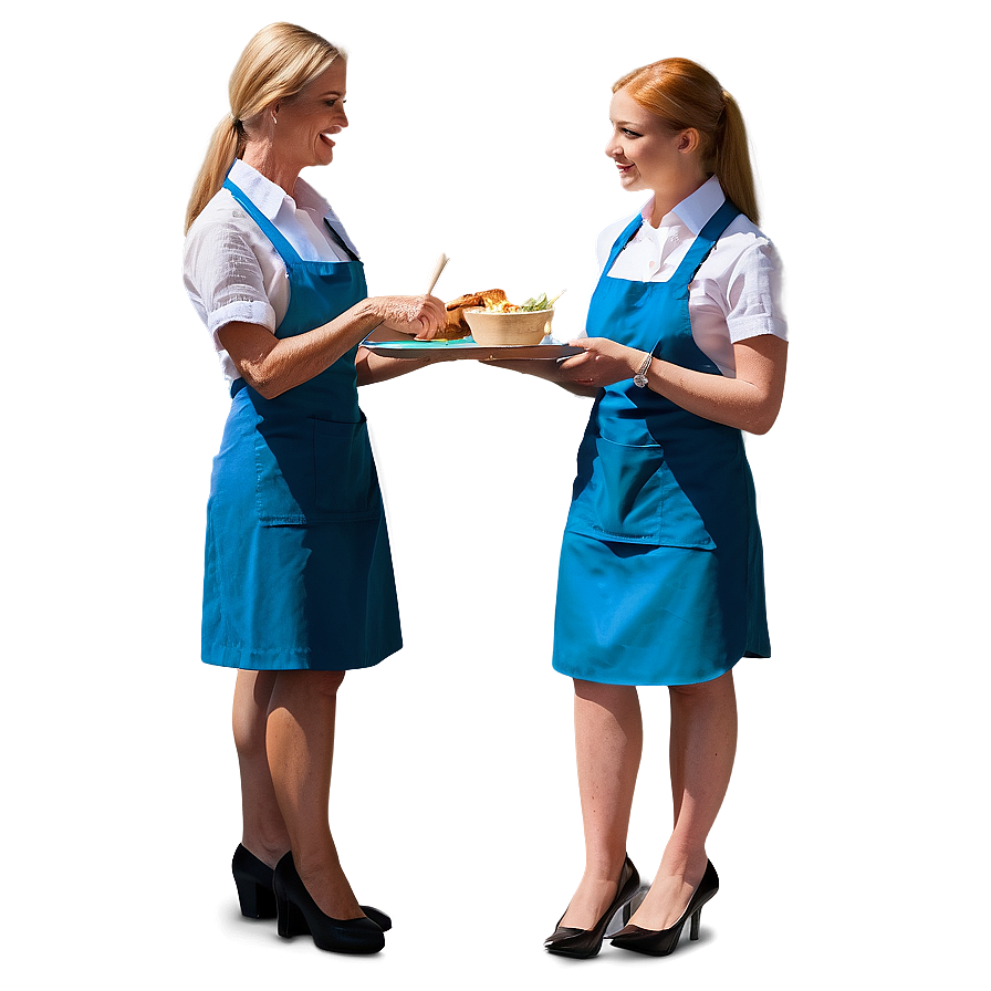 Waitress In Action Png 68 PNG Image