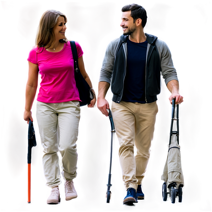 Walking In The Park Png 77 PNG Image