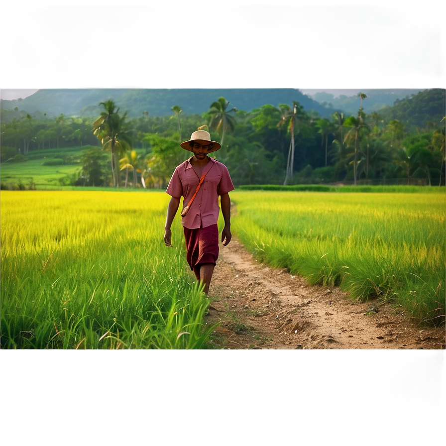 Walking Through Fields Png 65 PNG Image