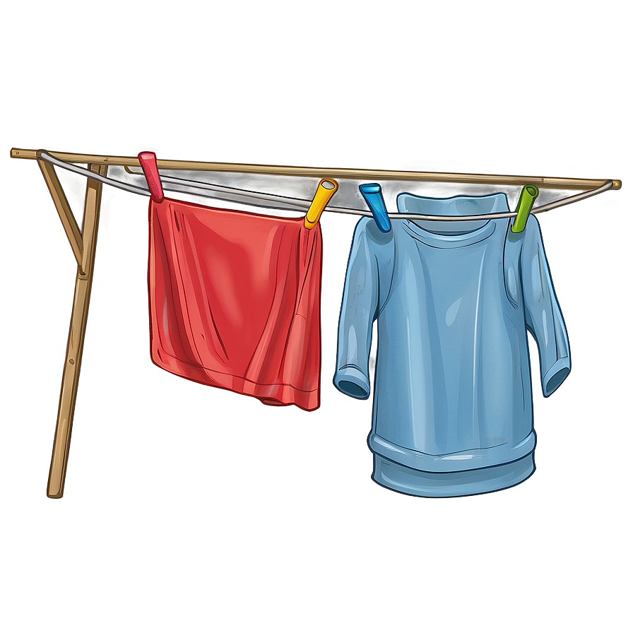 Wall Hanging Clothes Dryer Png Tnx PNG Image