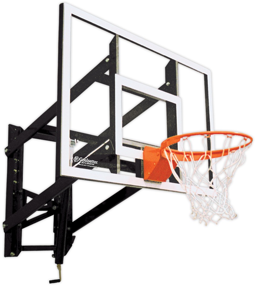 Wall Mounted Basketball Hoop PNG Image