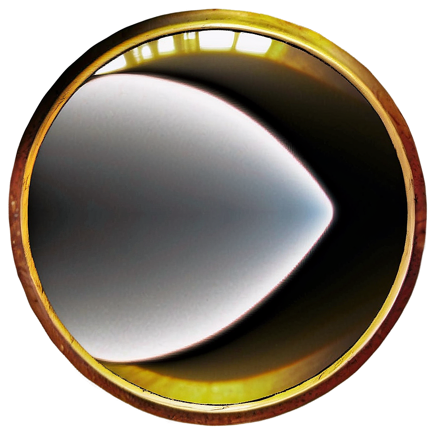 Wall-mounted Circle Mirror Png 8 PNG Image