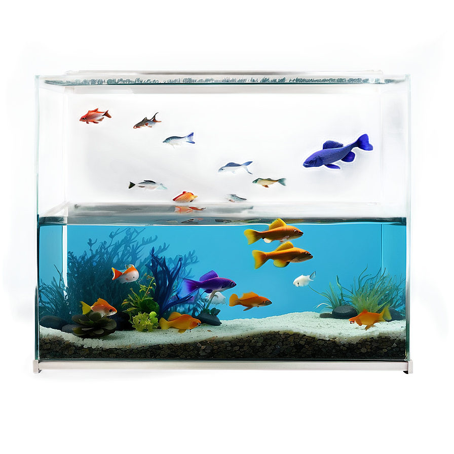 Wall Mounted Fish Tank Png Hwe PNG Image