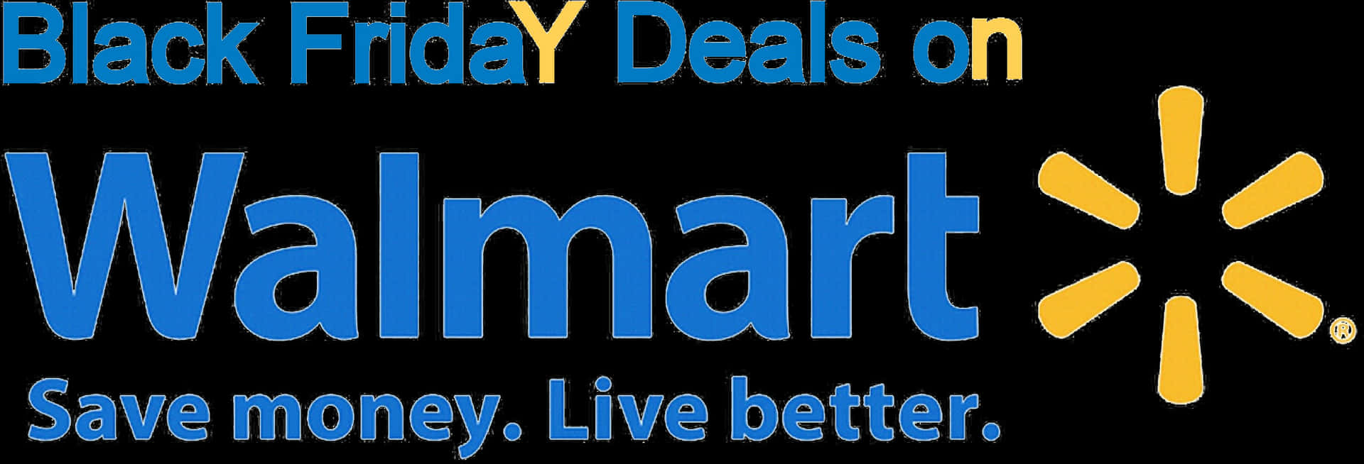 Walmart Black Friday Deals Advertisement PNG Image