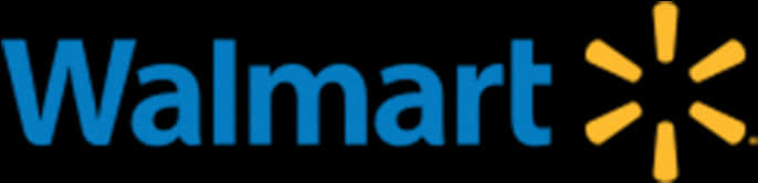 Walmart Logo Blueand Yellow PNG Image