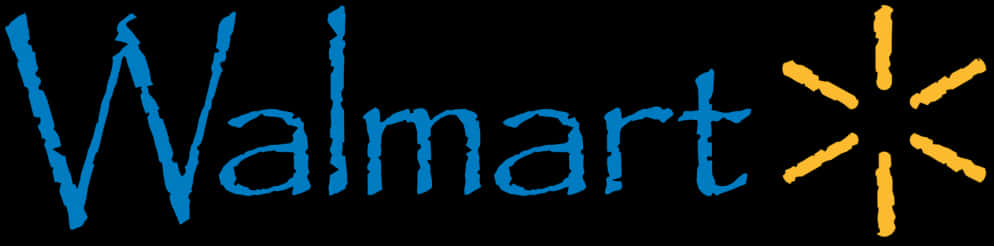 Walmart Logo Blueand Yellow PNG Image