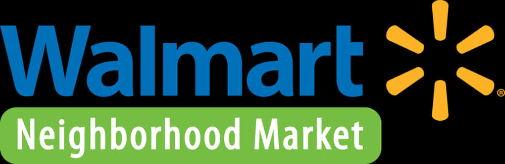 Walmart Neighborhood Market Logo PNG Image