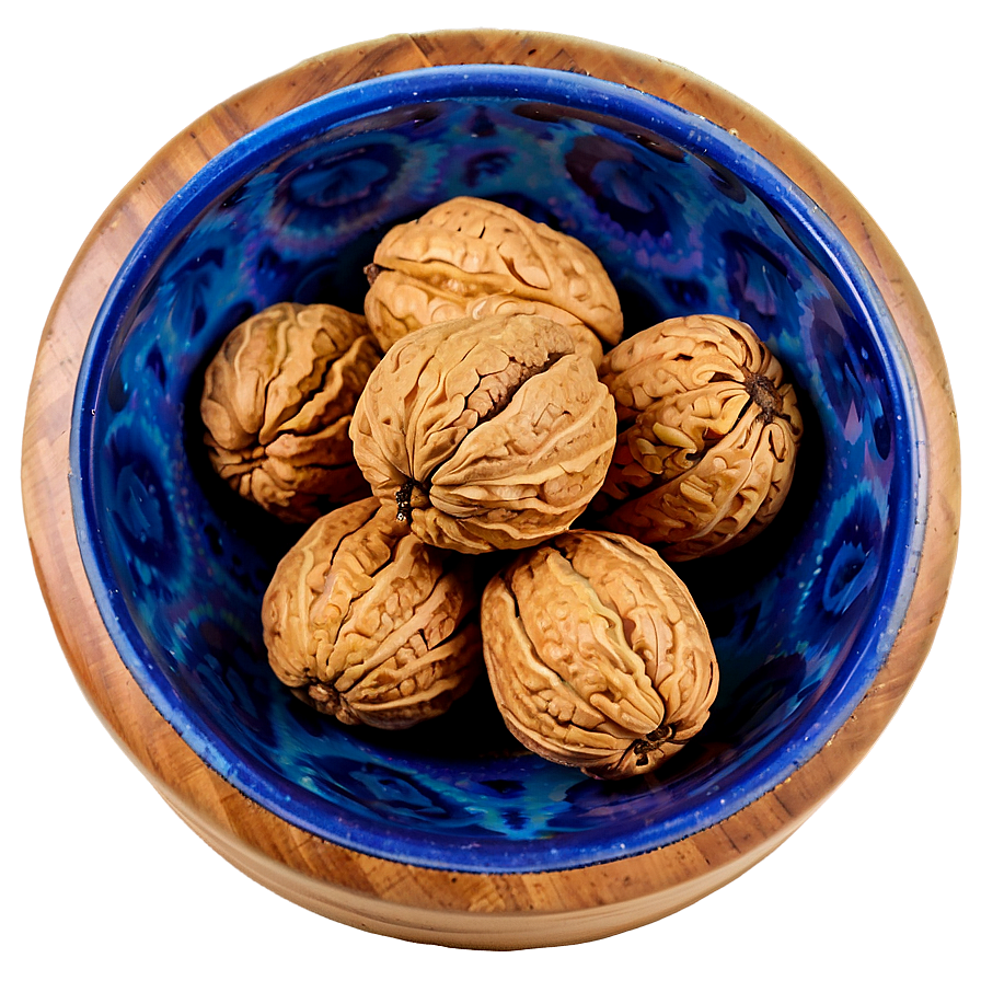 Walnut In Bowl Png 06122024 PNG Image