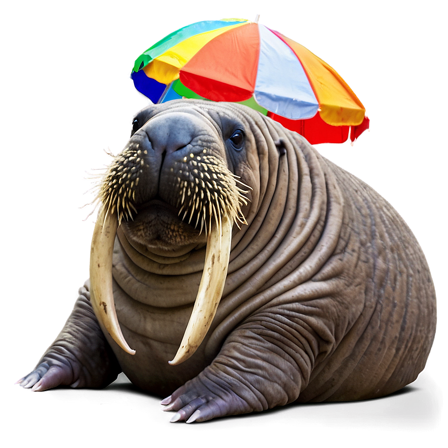 Walrus Beach Party Png Cbu PNG Image