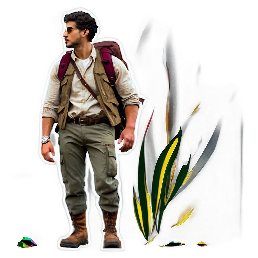 Wanderer Illustration Png Nsq PNG Image