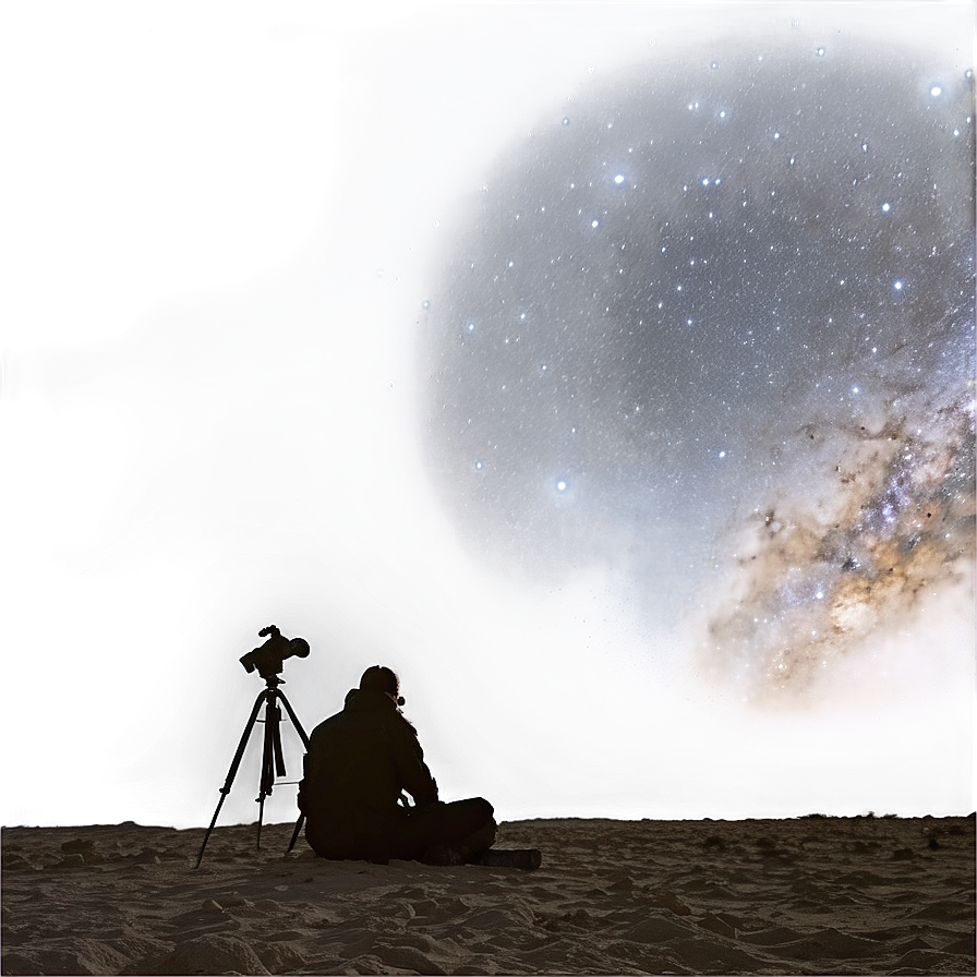 Wanderer Under Stars Png 47 PNG Image