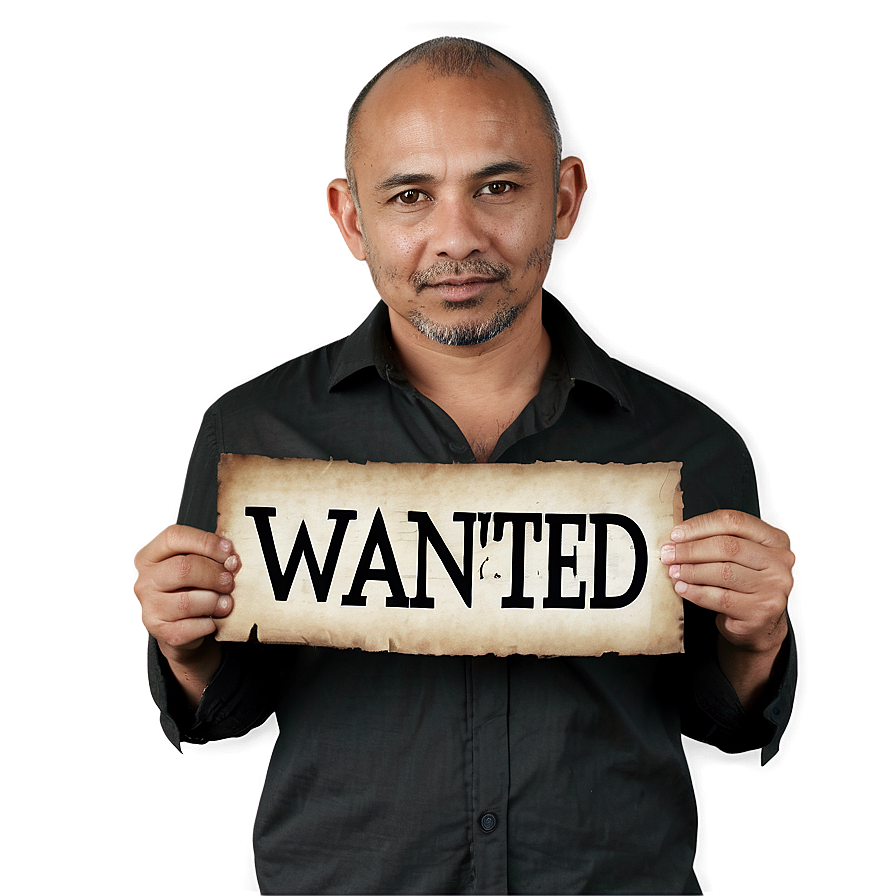 Wanted C PNG Image