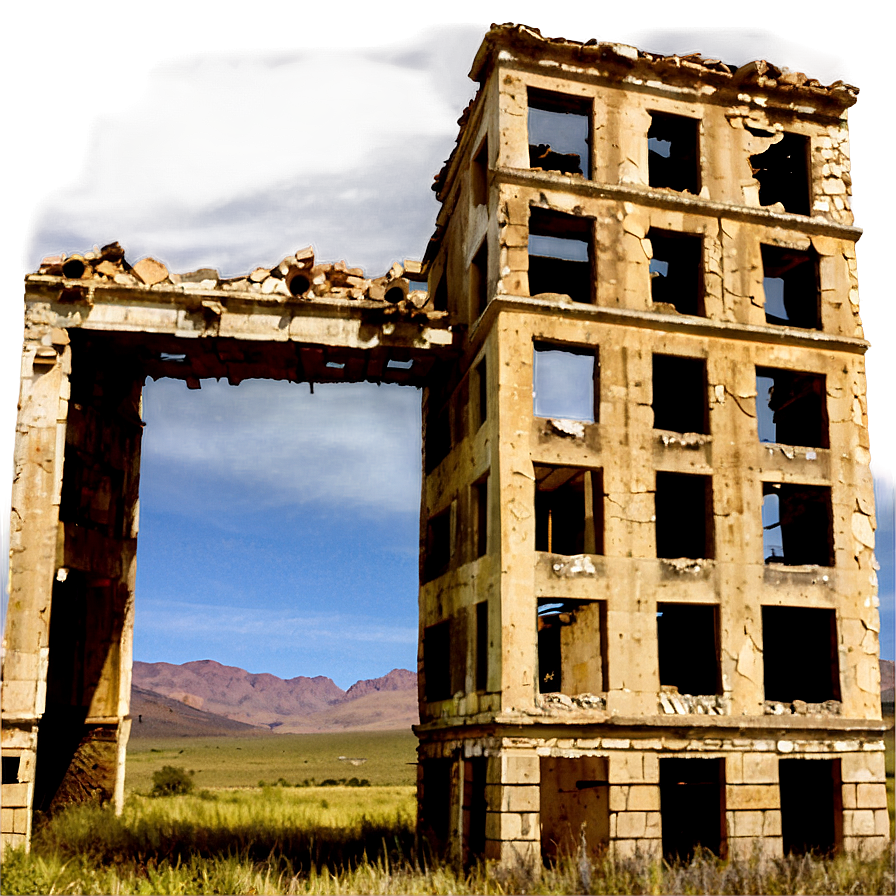 War Damaged Building Png 59 PNG Image