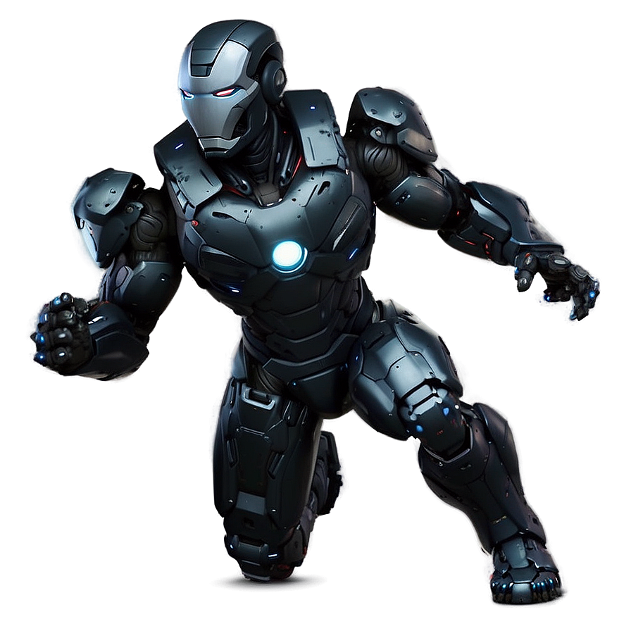 War Machine Stealth Mode Png Ycc18 PNG Image