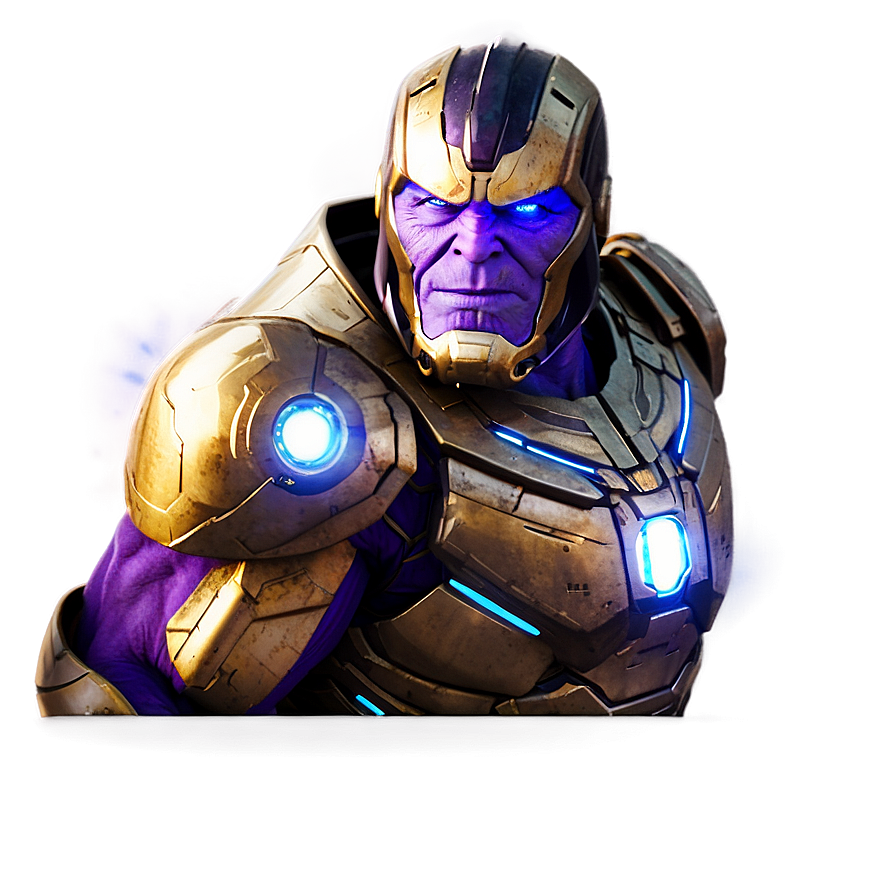 War Machine Vs Thanos Png Big96 PNG Image