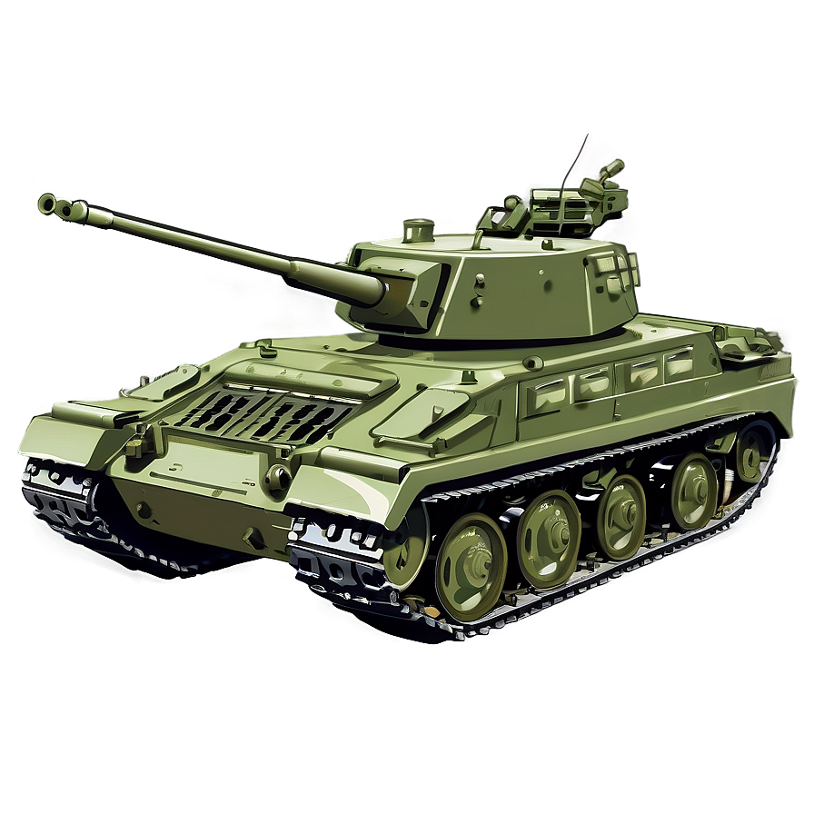 War Tank Vector Png 8 PNG Image