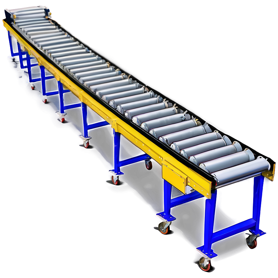 Warehouse Sorting Conveyor System Png Sbo81 PNG Image