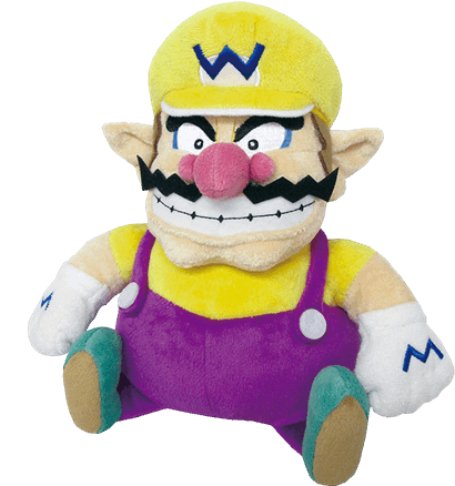 Wario Plush Toy.png PNG Image