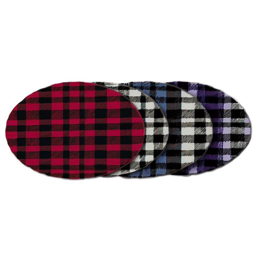 Warm Buffalo Plaid Material Png 06262024 PNG Image