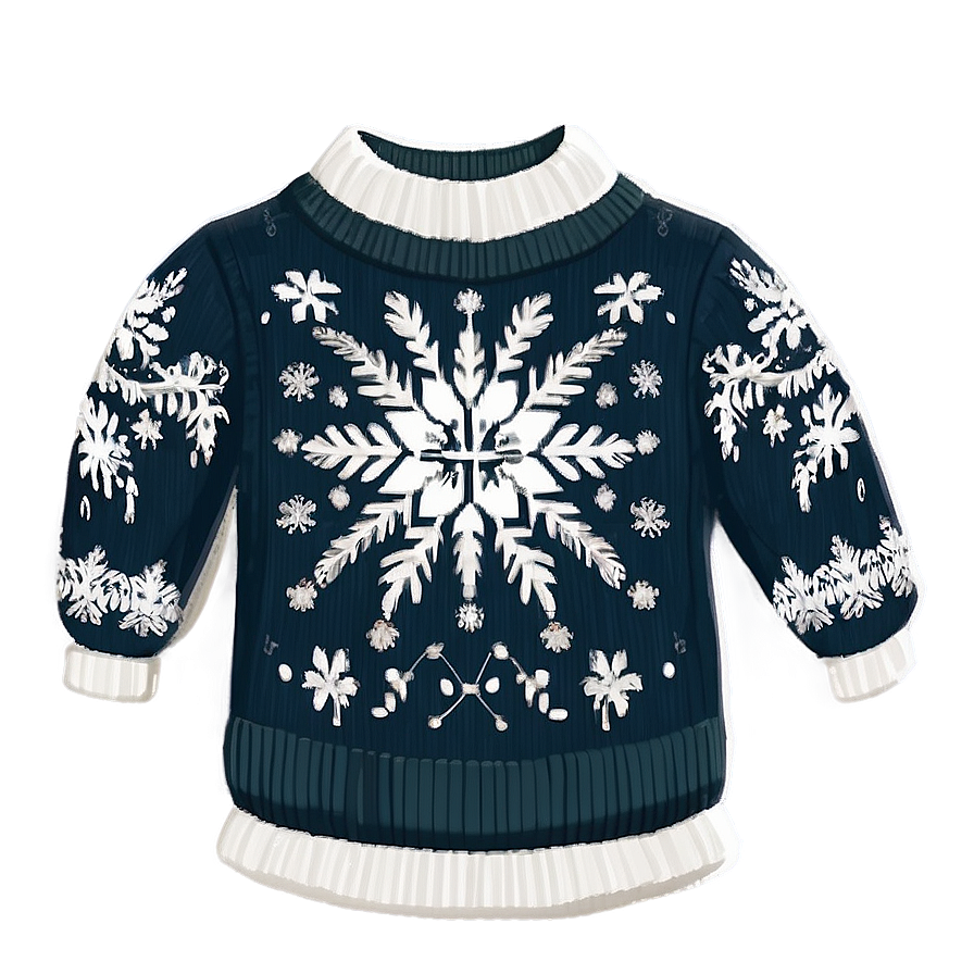 Warm December Sweater Png 90 PNG Image