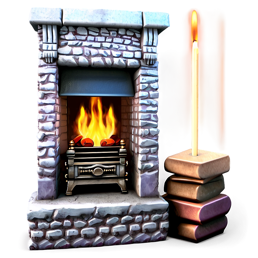 Warm Fireplace Png 84 PNG Image