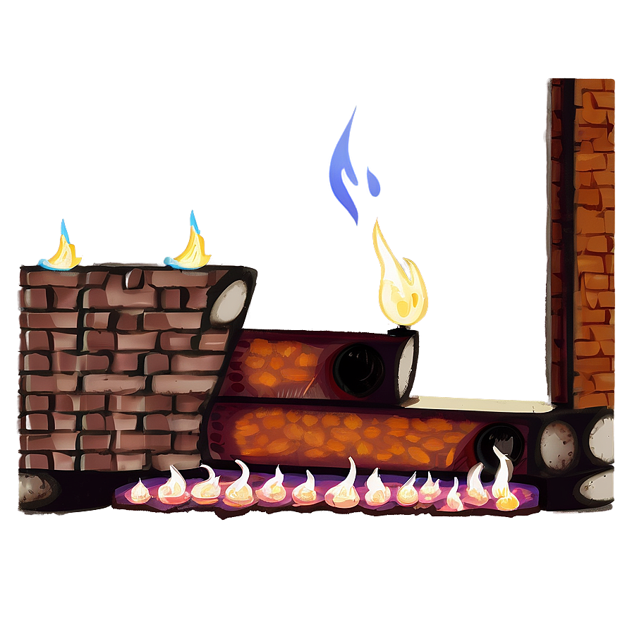 Warm Fireplace Png Jgb24 PNG Image