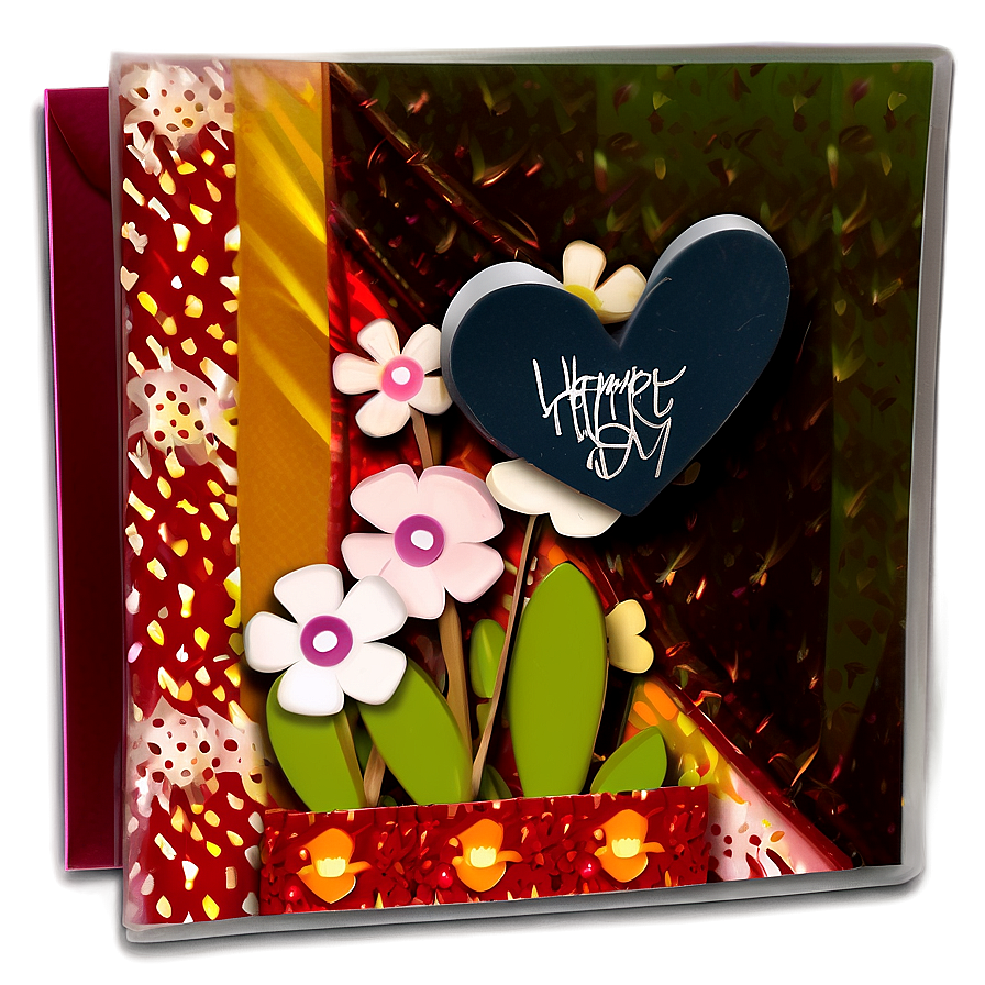 Warm Mother's Day Card Png Jyc PNG Image